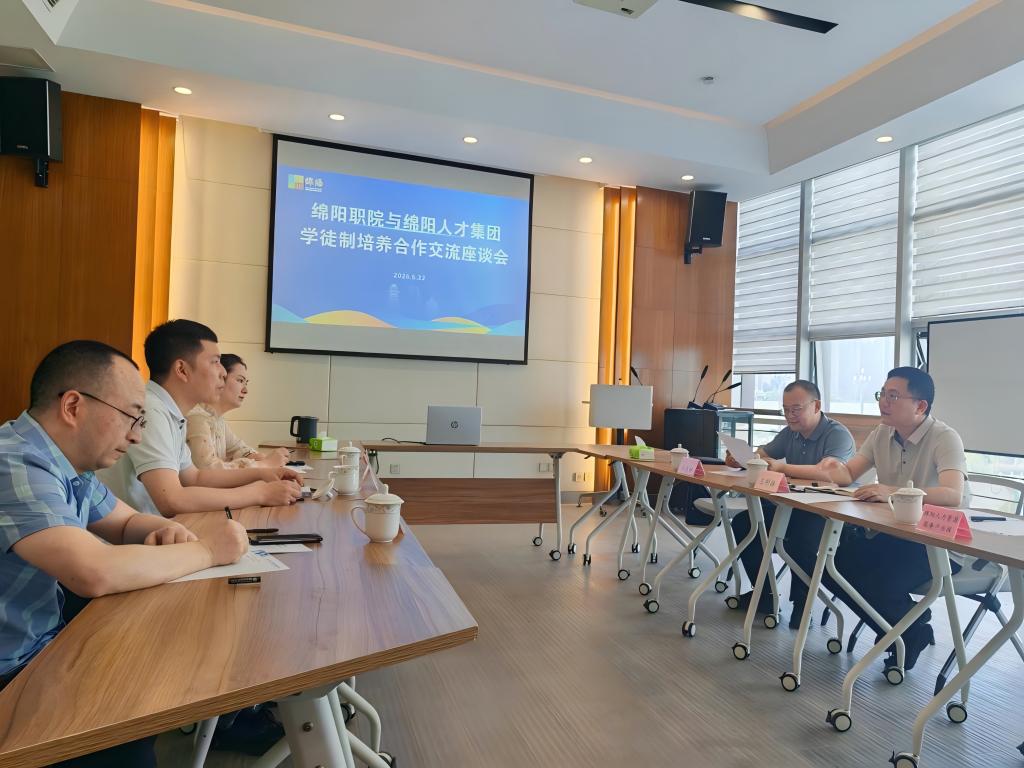 我院赴绵阳科技城人才发展集团开展访企拓岗活动